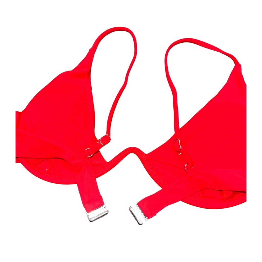Red Wire Bikini Top - Picture 3 of 5